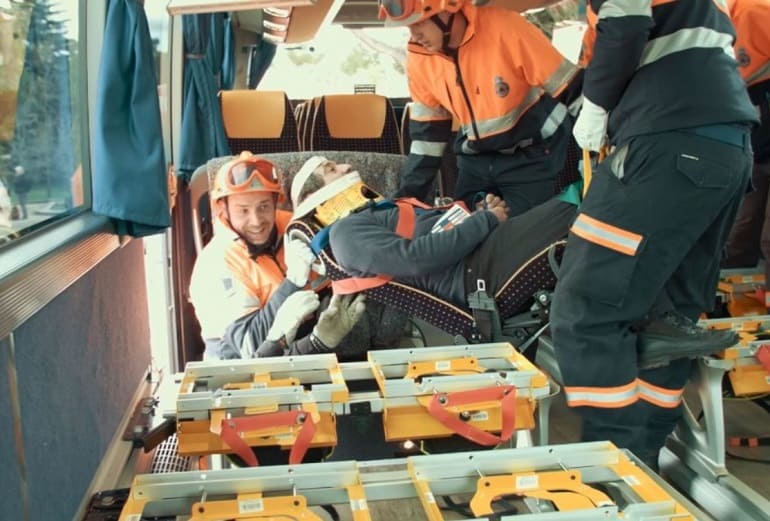 E-Rescue; el asiento salvavidas en las carreteras