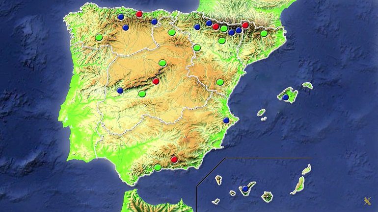 Distribución geográfica de los GREIM. Reportaje sobre el GREIM de la Guardia Civil
