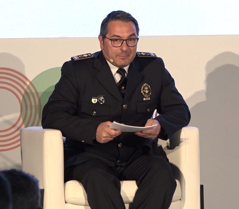 Daniel Corral Fuentes, jefe de Policía Local de Sabadell y presidente de ACCPOLC.