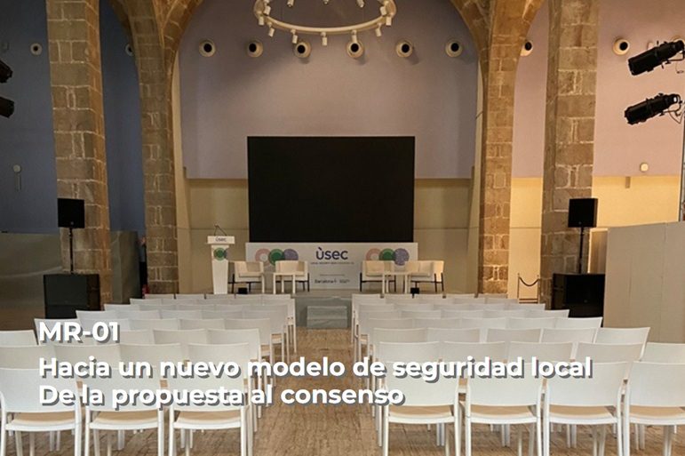MR-01 Hacia un nuevo modelo de seguridad local De la propuesta al consenso