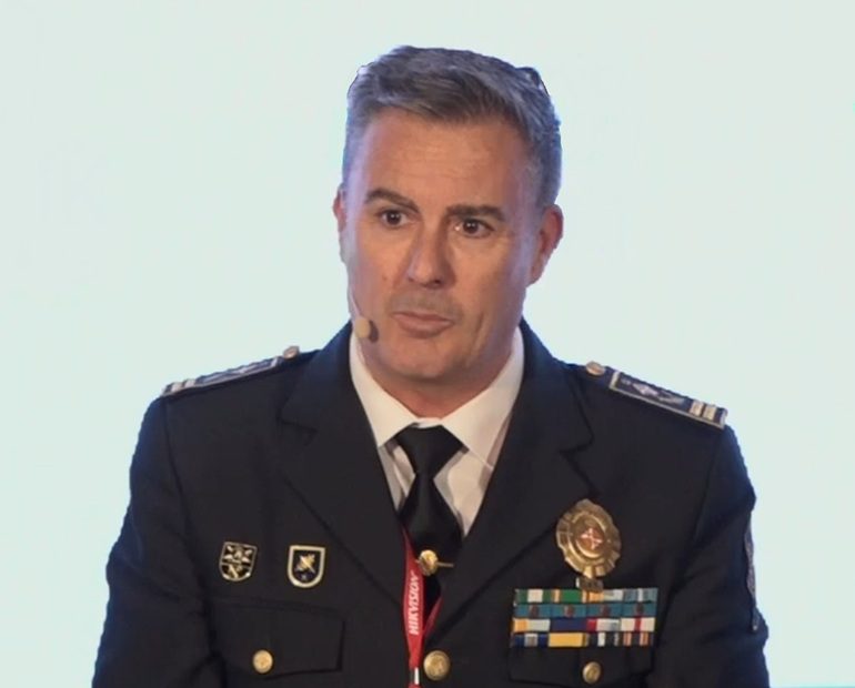 D. OSKAR DE SANTOS TAPIA, Jefe Superior de la Policía Municipal de Madrid.